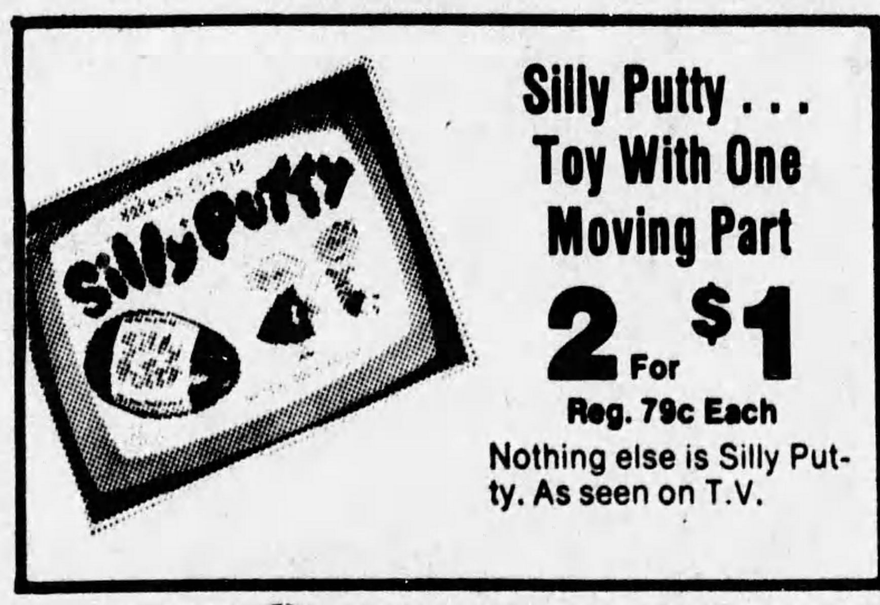 1974: Silly Putty